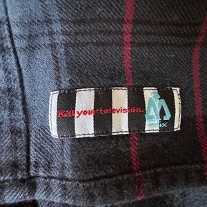 Matix Red Fabric Detail